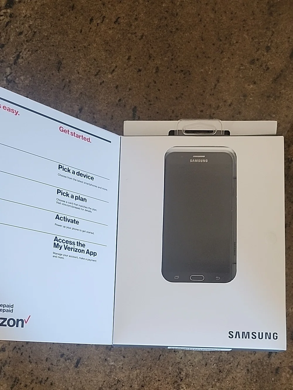 Samsung Galaxy J7 (SMJ727VZKPP) - 16GB - Black (Verizon) Smartphone Unlocked